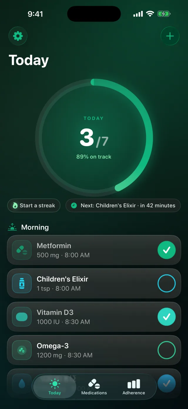 DoseLog: Medication Reminder screenshot